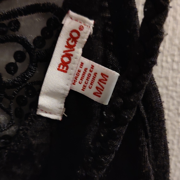 Black butterfly tank top - Picture 1 of 4